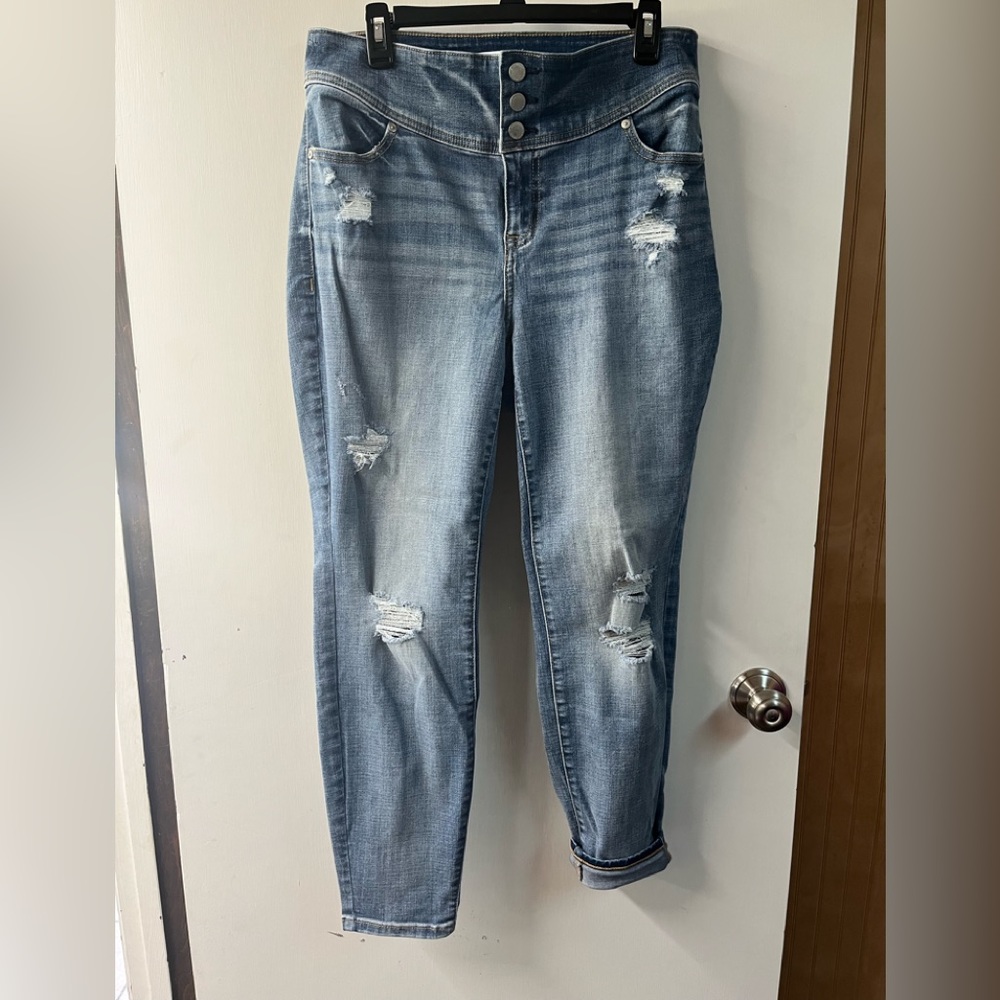 Lane Bryant magic waist signature fit high rise jegging